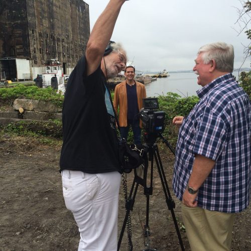 At the Port of Baltimore Dale, Casey and Lance having a laugh-1773964672