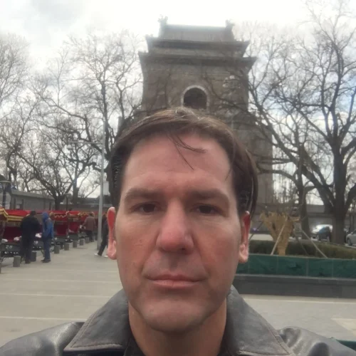 Author Lance Hoovestal Selfie