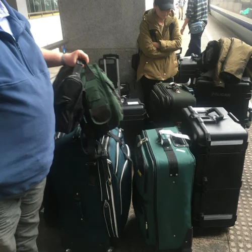 Author Lance Hoovestal on Airport