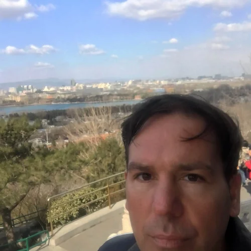 Author Lance Hoovestal Selfie picture